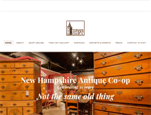 Tablet Screenshot of nhantiquecoop.com